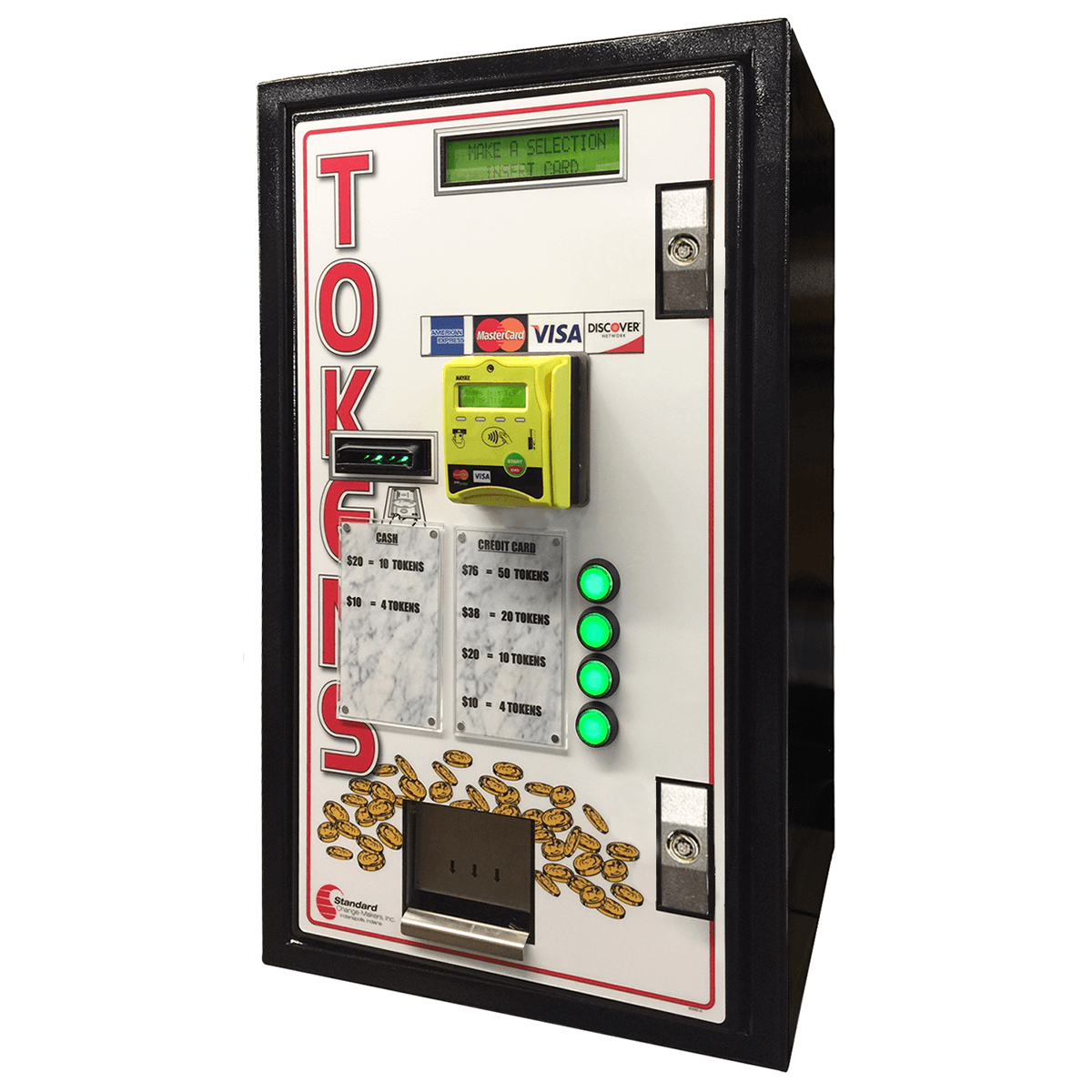 MC720-CC Standard Token Change Machine