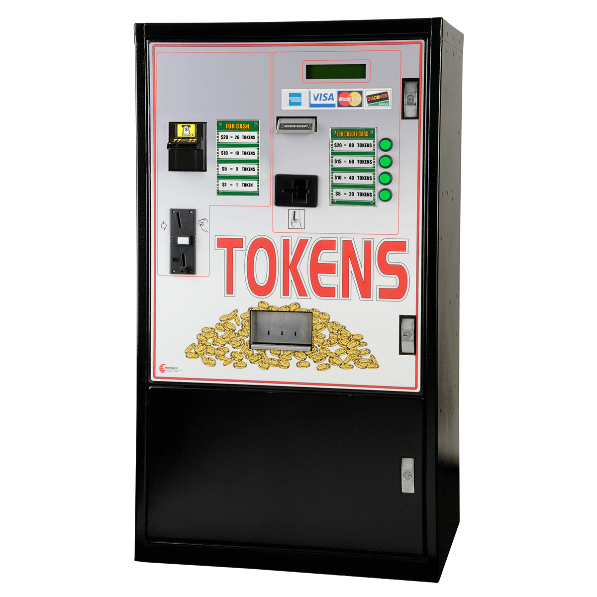 MC920-CC Standard Token Change Machine – Cash and Coin Machines, LLC.